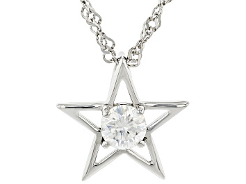 Picture of Moissanite Platineve Star Pendant .50ct DEW.