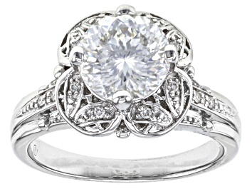 Picture of Moissanite Platineve Ring 2.34ctw DEW