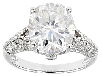Picture of Moissanite Platineve Ring 6.32ctw DEW