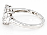 Moissanite Platineve Ring 1.20ctw D.E.W