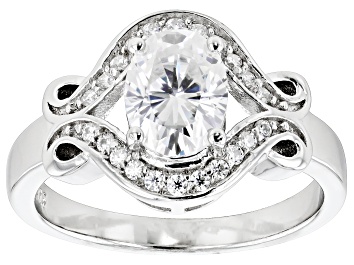Picture of Moissanite Platineve Ring 1.72ctw DEW.