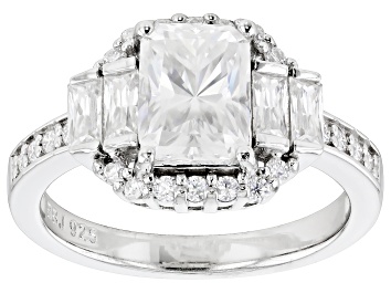 Picture of Moissanite Platineve Ring 2.38ctw DEW.