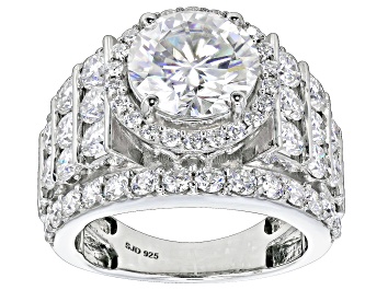 Picture of Moissanite Platineve Ring 7.28ctw DEW