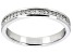 Moissanite Platineve Eternity Band Ring .45ctw DEW.