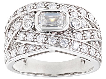 Picture of Moissanite Platineve Ring 1.58ctw DEW