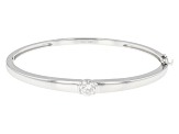 Moissanite Platineve Bangle Bracelet 1.20ct DEW