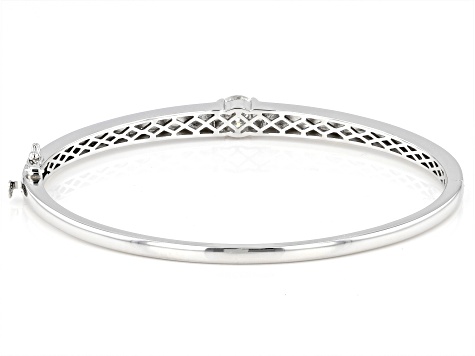 Moissanite Platineve Bangle Bracelet 1.20ct DEW