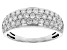 Moissanite Platineve Ring 1.11ctw DEW