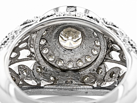 Moissanite Platineve Ring 1.54ctw D.E.W - MOS007 | JTV.com