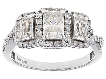 Picture of Moissanite Platineve™ Ring 1.88ctw DEW