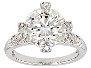 Bridal Rings Ring Sets More Jtv Moissanite Platineve Ring 4 60ctw Dew