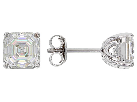 jtv moissanite stud earrings