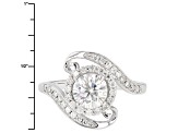 Moissanite Fire® 1.65ct Diamond Equivalent Weight Round, Platineve™ Ring