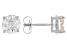 Moissanite Fire® 2.00ctw Diamond Equivalent Weight Round 14k White Gold Stud Earrings