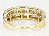 Moissanite 14k Yellow Gold Ring 1.98ctw D.E.W