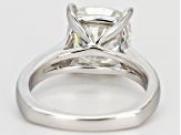 Moissanite Platineve Ring 5.02ct DEW