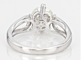 Moissanite Ring Platineve ™ 1.50ct DEW