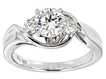 Picture of Moissanite Ring Platineve™ 1.20ctw DEW