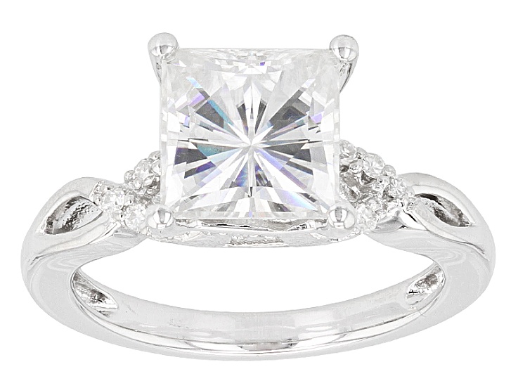 Moissaniteリング、13号、925Silver 13 VIPStreamers】925 Sterling Silver Moissanite Rings – YSDD