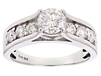 Picture of Moissanite Ring Platineve™ 1.78ctw DEW