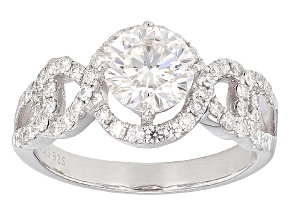 Bridal Rings Ring Sets More Jtv Moissanite Platineve Ring 1 72ctw D E W