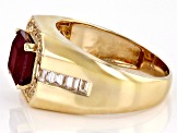 Mahaleo(R) Ruby 10k Yellow Gold Men's Ring