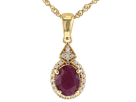 jtv ruby necklace