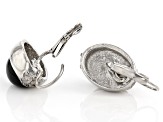 Crystal Silver-Tone Drop Earrings