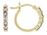 Candlelight Diamonds™ 10k Yellow Gold Huggie Hoop Earrings 0.33ctw