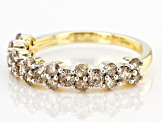 Candlelight Diamonds™ 10k Yellow Gold Band Ring 1.00ctw