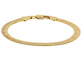 Gold Tone Set of 3 Chain Bracelets
