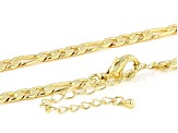 Gold Tone Chain Necklace Set of 2