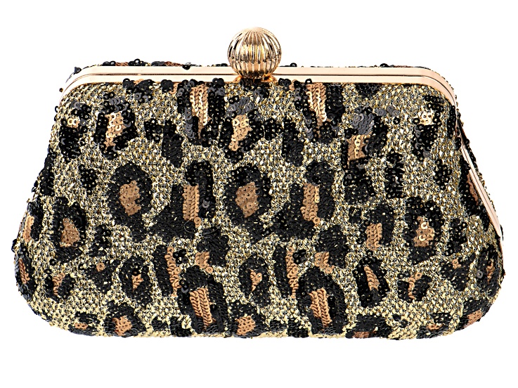 Add Some Flair to Your Keychain with Our O-Shape Leopard Keychain Bag