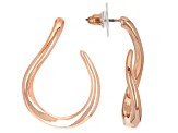 Tri-Tone Set of 3 Hoop Earrings