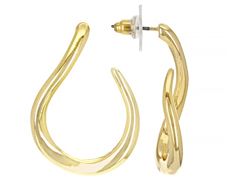 Tri-Tone Set of 3 Hoop Earrings