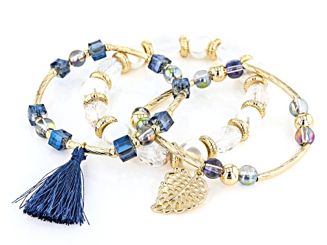 DIY Stretch Bracelet Kit with Venezia Crystals in 13 colors, jewelry m –  Swoon & Shimmer