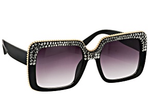 Crystal Black Sunglasses