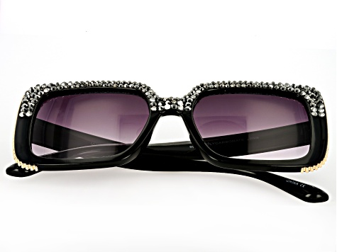 Crystal Black Sunglasses