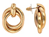 Gold Tone Set of 5 Earrings