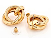 Gold Tone Set of 5 Earrings