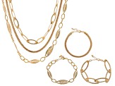 Off Park® Collection, Gold Tone Set of 3 Necklaces & 3 Bracelets