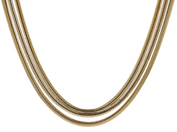Picture of Gold Tone 3-Strand Necklace