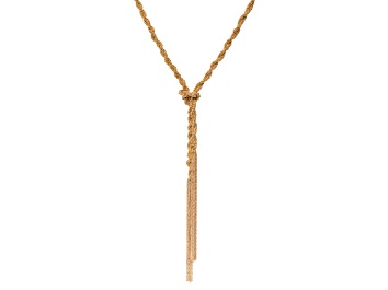 Picture of Gold Tone Knotted Necklace