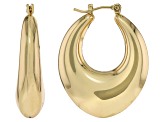 Gold Tone Set of 3 Hoop Earrings