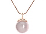 15mm Multi-Color Pearl Simulant Tri-Tone Set of 3 Snake Chain Necklace