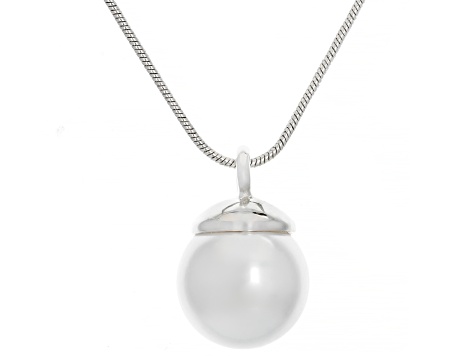 15mm Multi-Color Pearl Simulant Tri-Tone Set of 3 Snake Chain Necklace