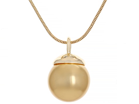15mm Multi-Color Pearl Simulant Tri-Tone Set of 3 Snake Chain Necklace
