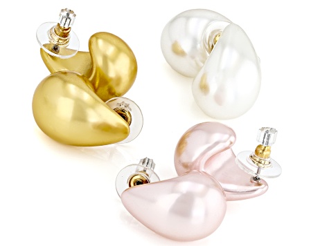 [TATIANA] 22SS新作☆Pearl Dot Blossom Earrings 全2色 Tatiana Pearl Earrings