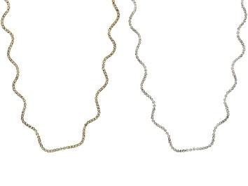 Moissanite Platineve® Graduated Tennis Necklace 14.24ctw DEW.