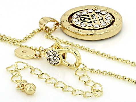 Crystal & Enamel Gold Tone 